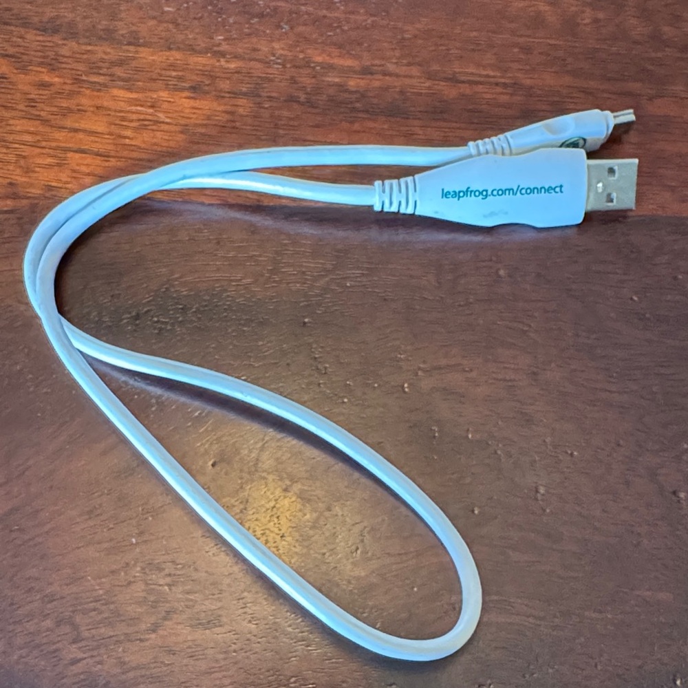 LeapFrog USB to Mini-USB Charging Cable. Cable Only